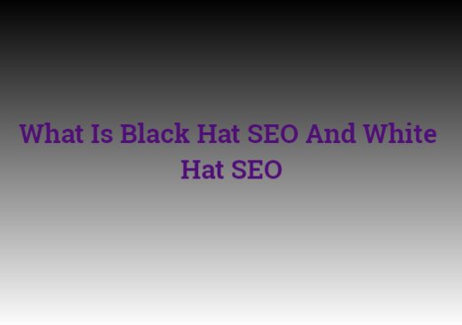 WHITE HAT AND BLACK HAT SEO