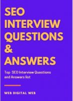 SEO Interview Questions and Answers 