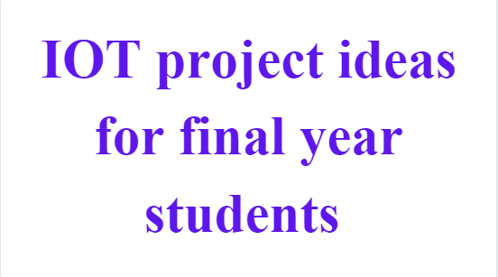 IOT Project List